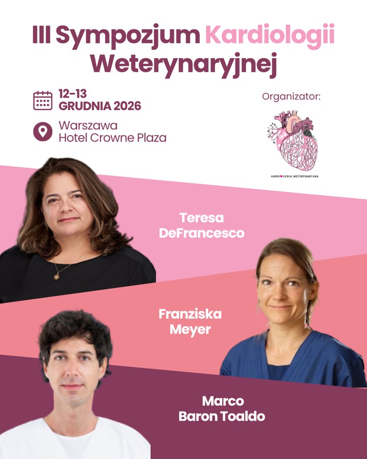 Plakat III Sympozjum Kardiologii Weterynaryjnej